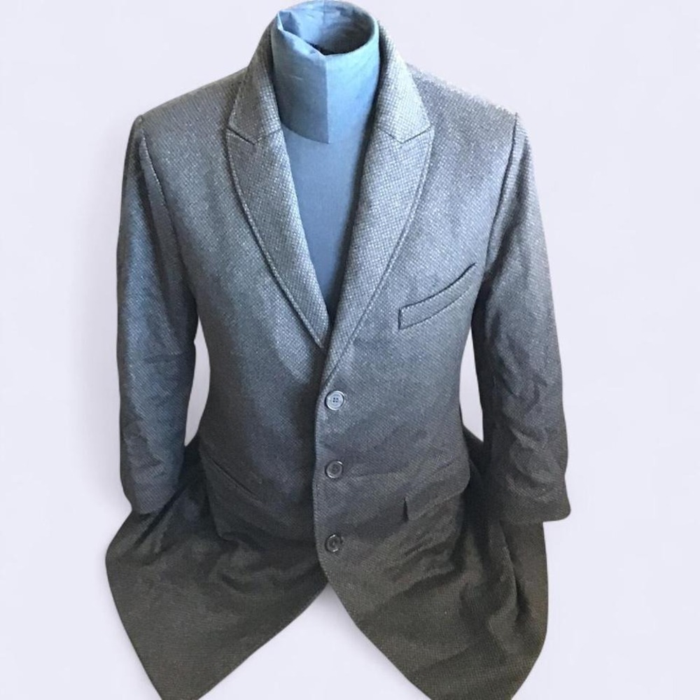 Allegri Grey Wool Blend Trench coat Overcoat